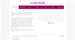 Desktop Screenshot of jleon.co.uk